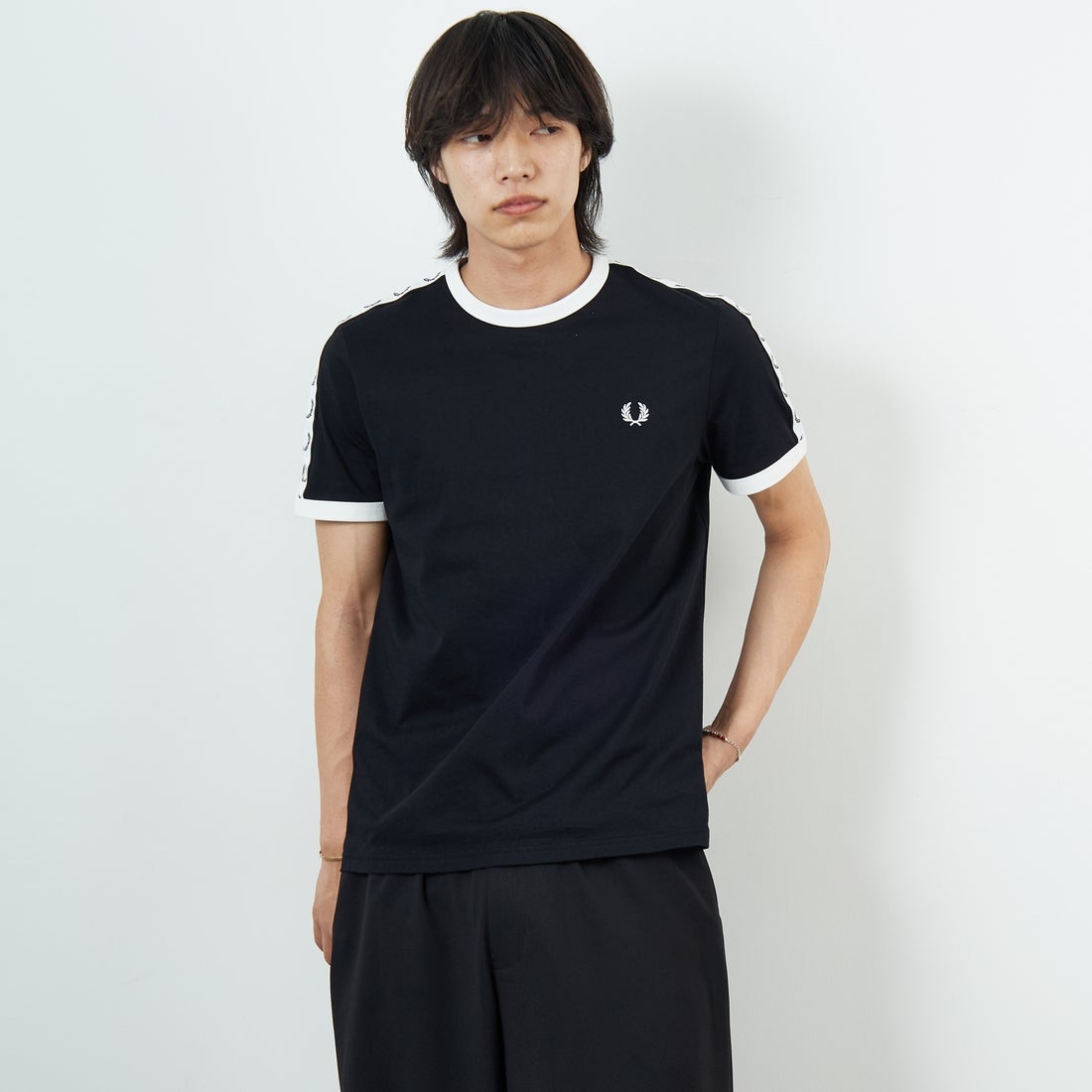 102 BLACK&&モデル身長：179cm 着用サイズ：M&&