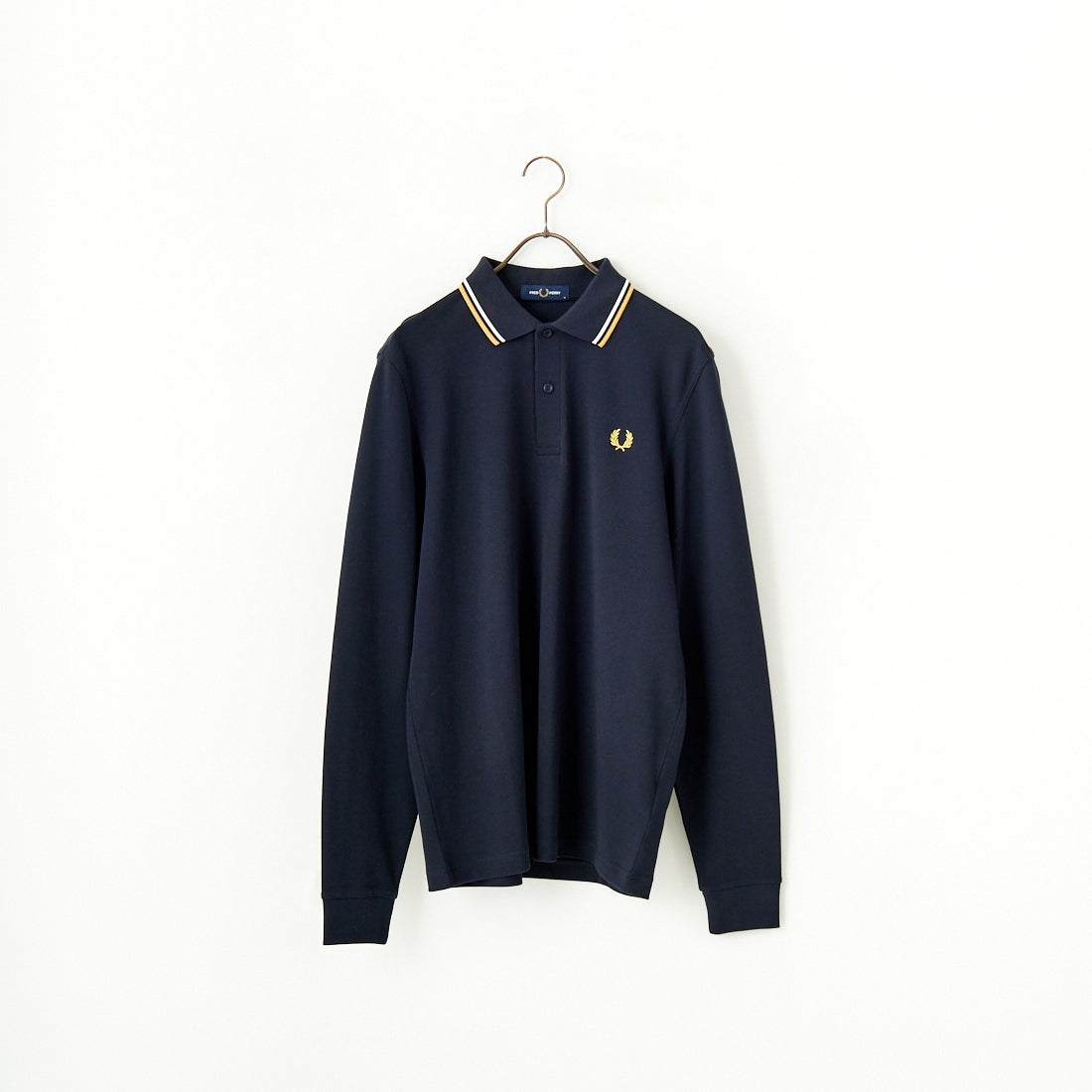 FRED PERRYフレッドペリー ツインティップラインロングスリーブポロシャツ FRED PERRY [フレッドペリー] ツインティップライン ロングスリーブ