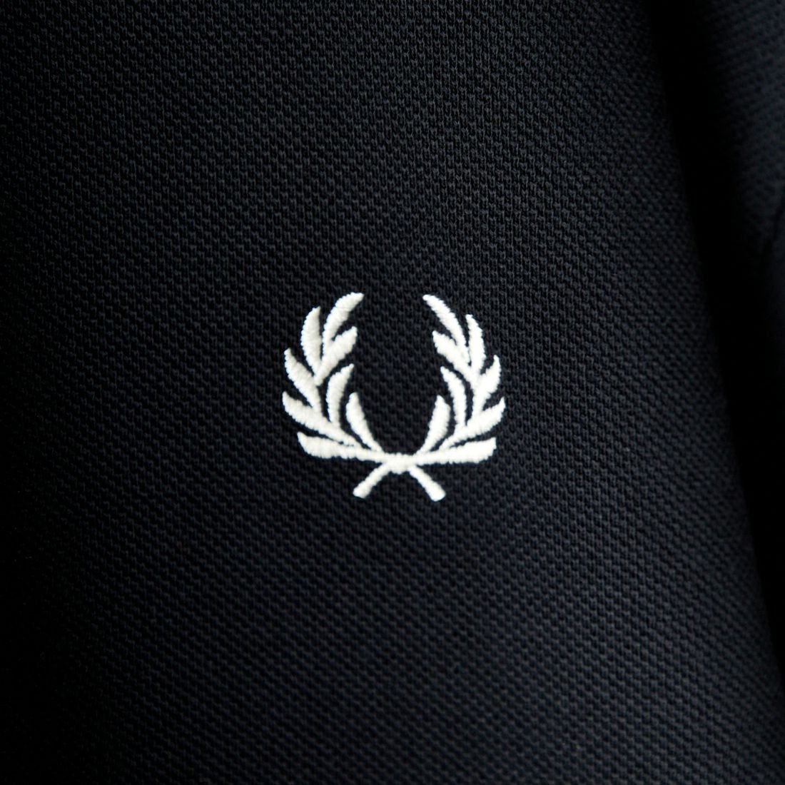 FRED PERRY [フレッドペリー] ツインティップライン ロングスリーブポロシャツ [M3636] 350 BLACK