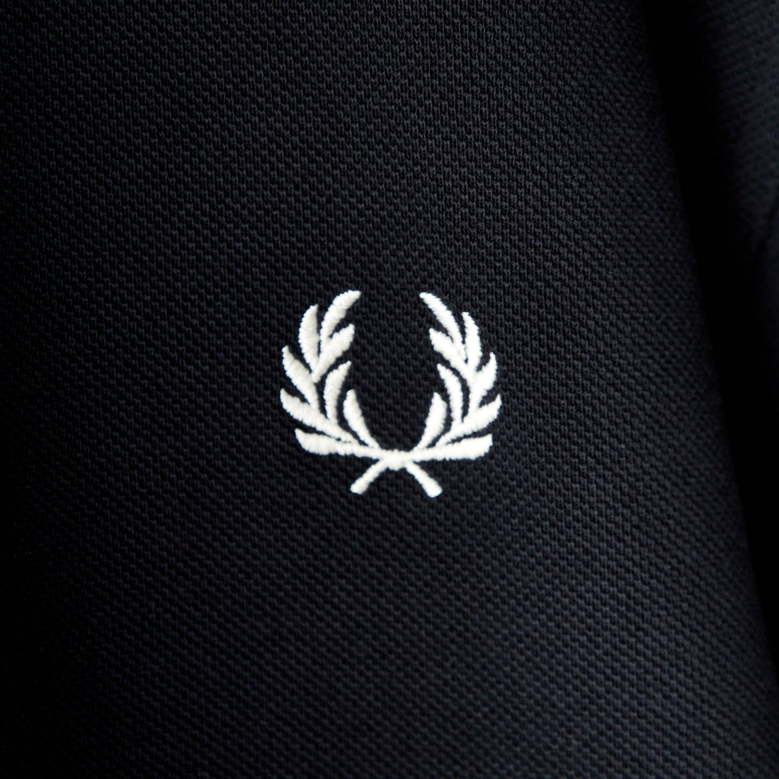 FRED PERRY [フレッドペリー] ツインティップライン ロングスリーブポロシャツ [M3636] 350 BLACK