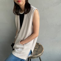 23 GREIGE&&モデル身長：163cm　着用サイズ：F&&