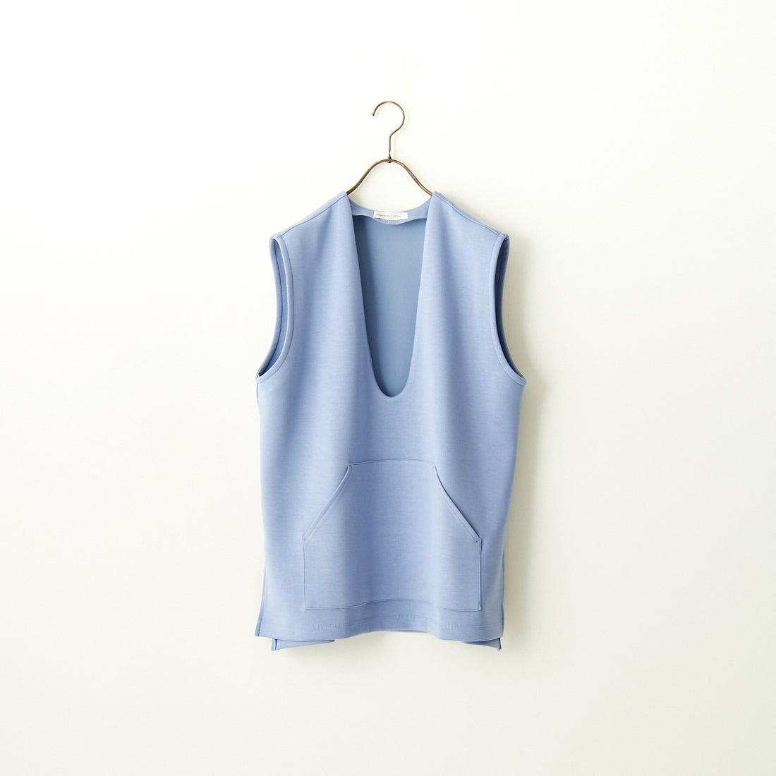 Maison de L'allure [メゾン ドゥ ラリュール] Uネック プルオーバーベスト [23142024] 12 BLUE