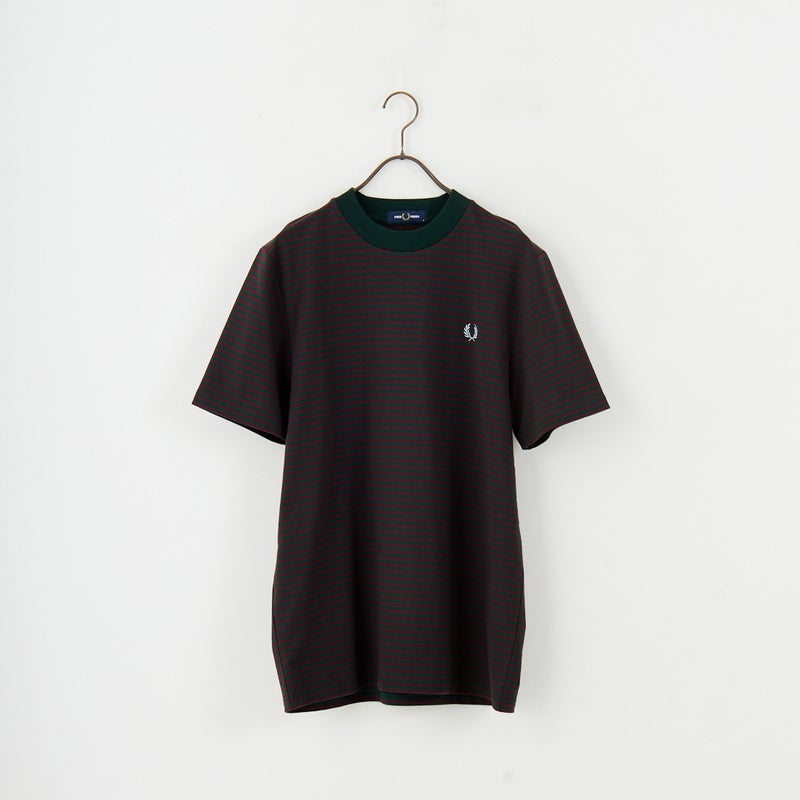 FRED PERRY [フレッドペリー] ファインボーダー ワンポイントロゴ刺繍 