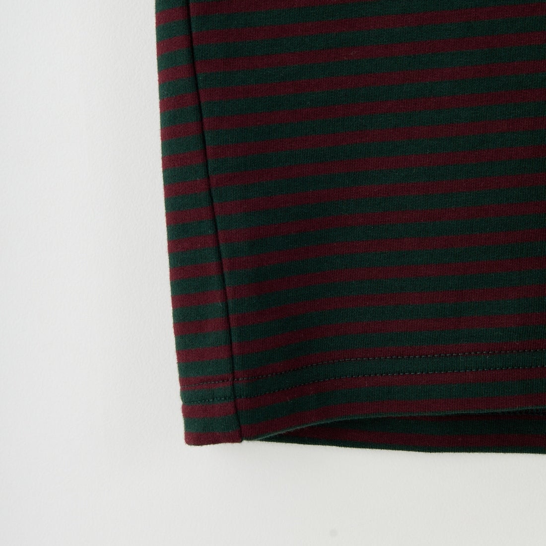 FRED PERRY [フレッドペリー] ファインボーダー ワンポイントロゴ刺繍ショートスリーブTシャツ [M6581] 30A GRASSR