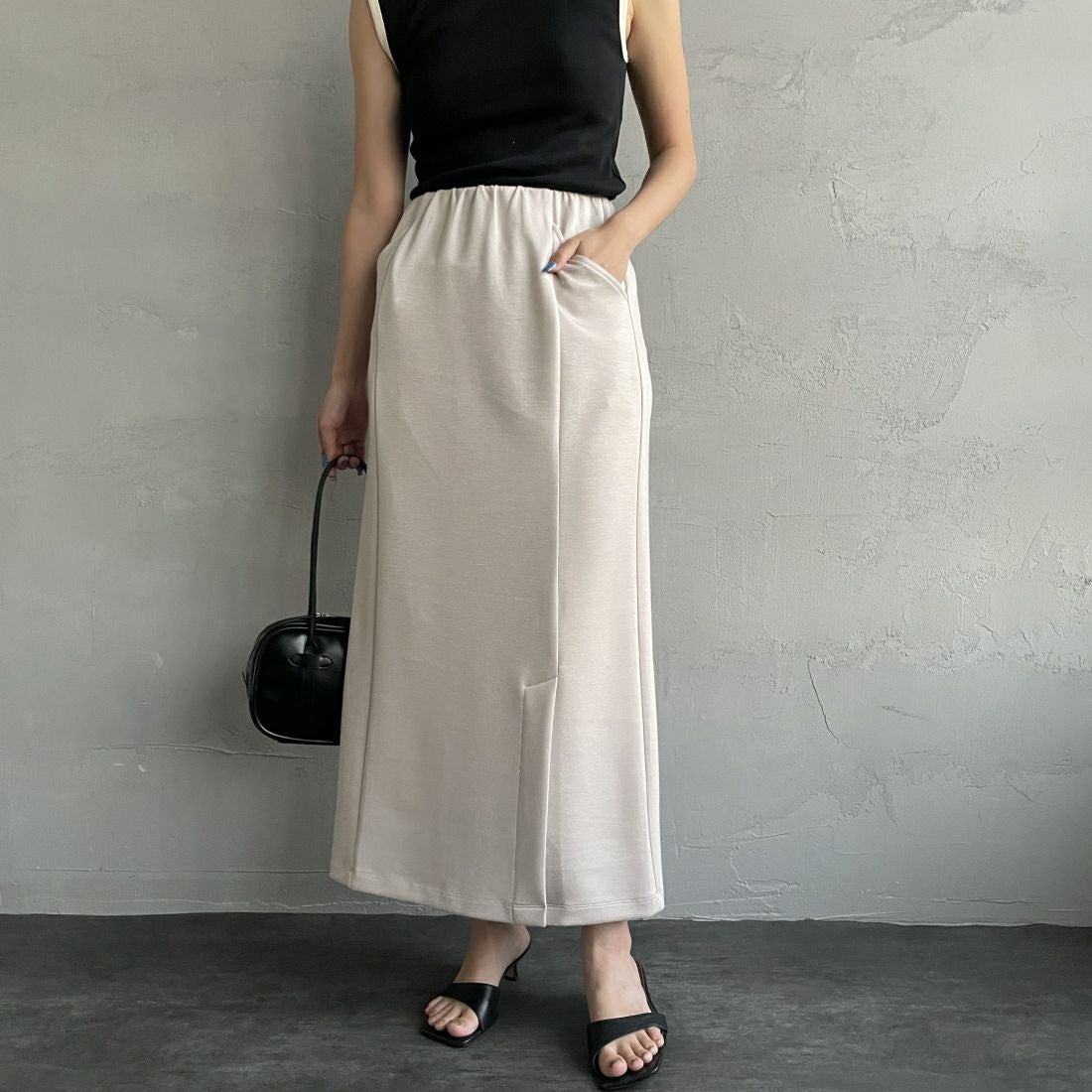 23 GREIGE&&モデル身長：163cm　着用サイズ：S&&