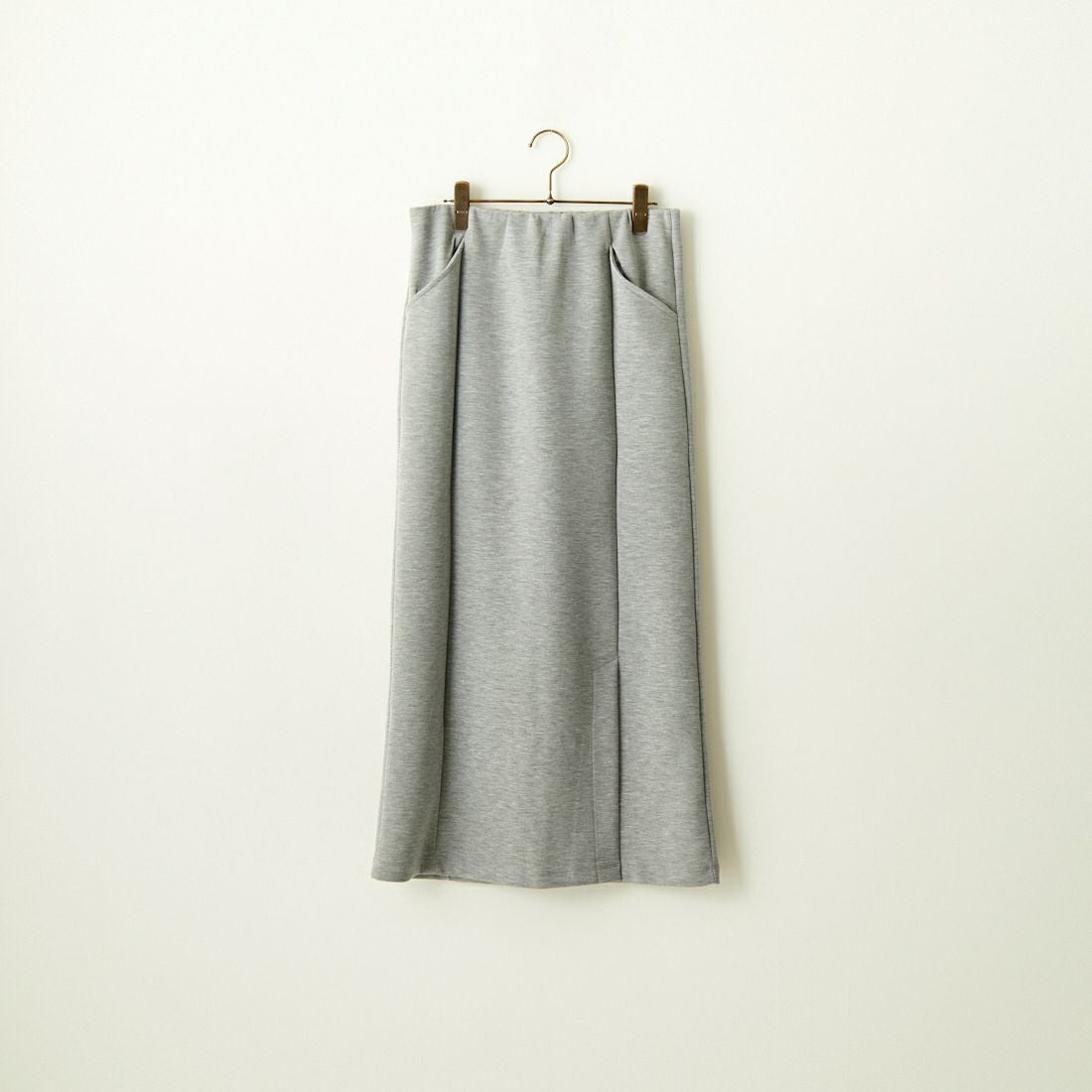Maison de L'allure [メゾン ドゥ ラリュール] 切替デザイン ナロースカート [23142025] 07 T.GRAY