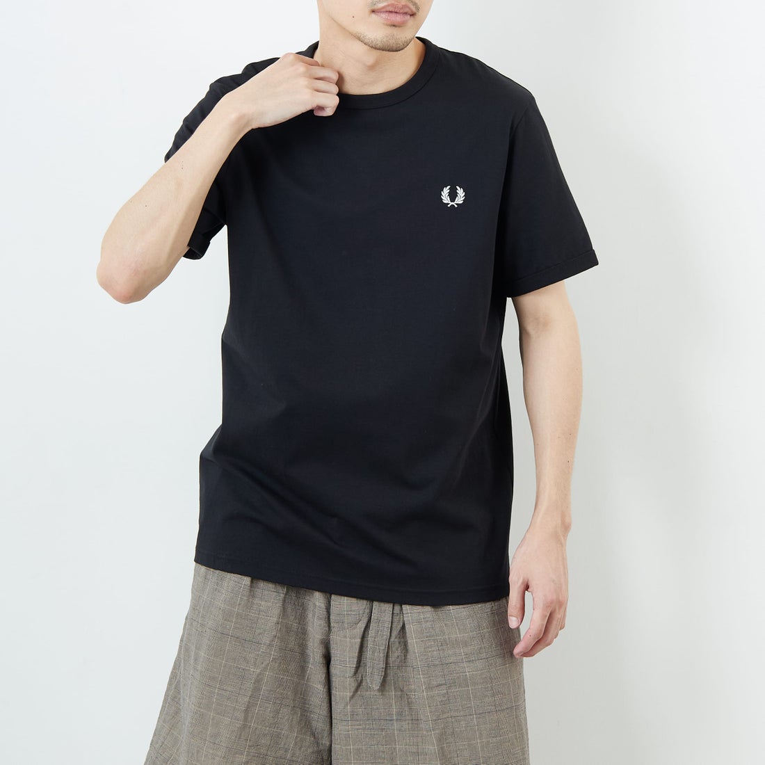 102 BLACK&&モデル身長：168cm 着用サイズ：M&&