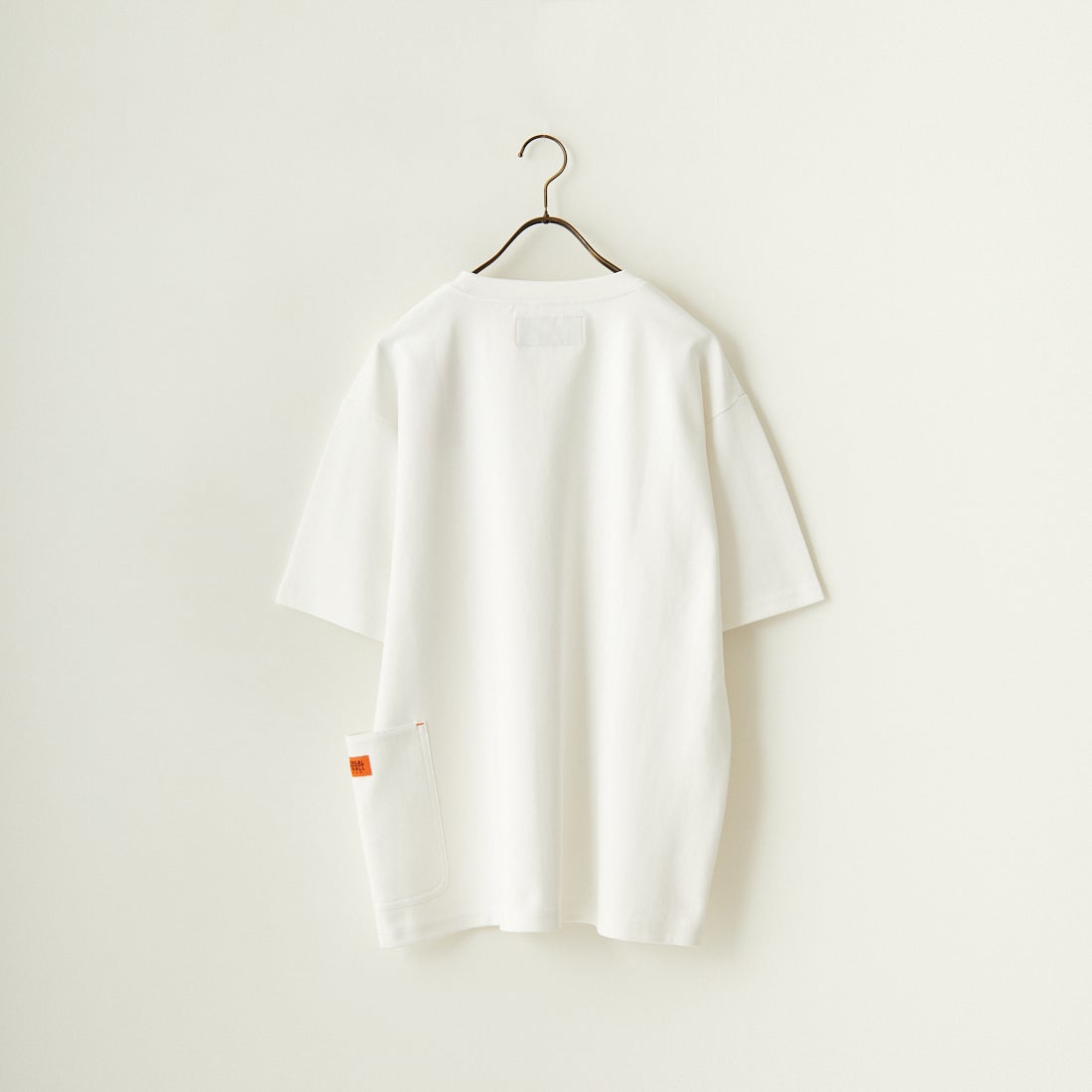 UNIVERSAL OVERALL [ユニバーサルオーバーオール] 別注 ポンチカバーオールTシャツ [U2411279IN-JF] WHITE
