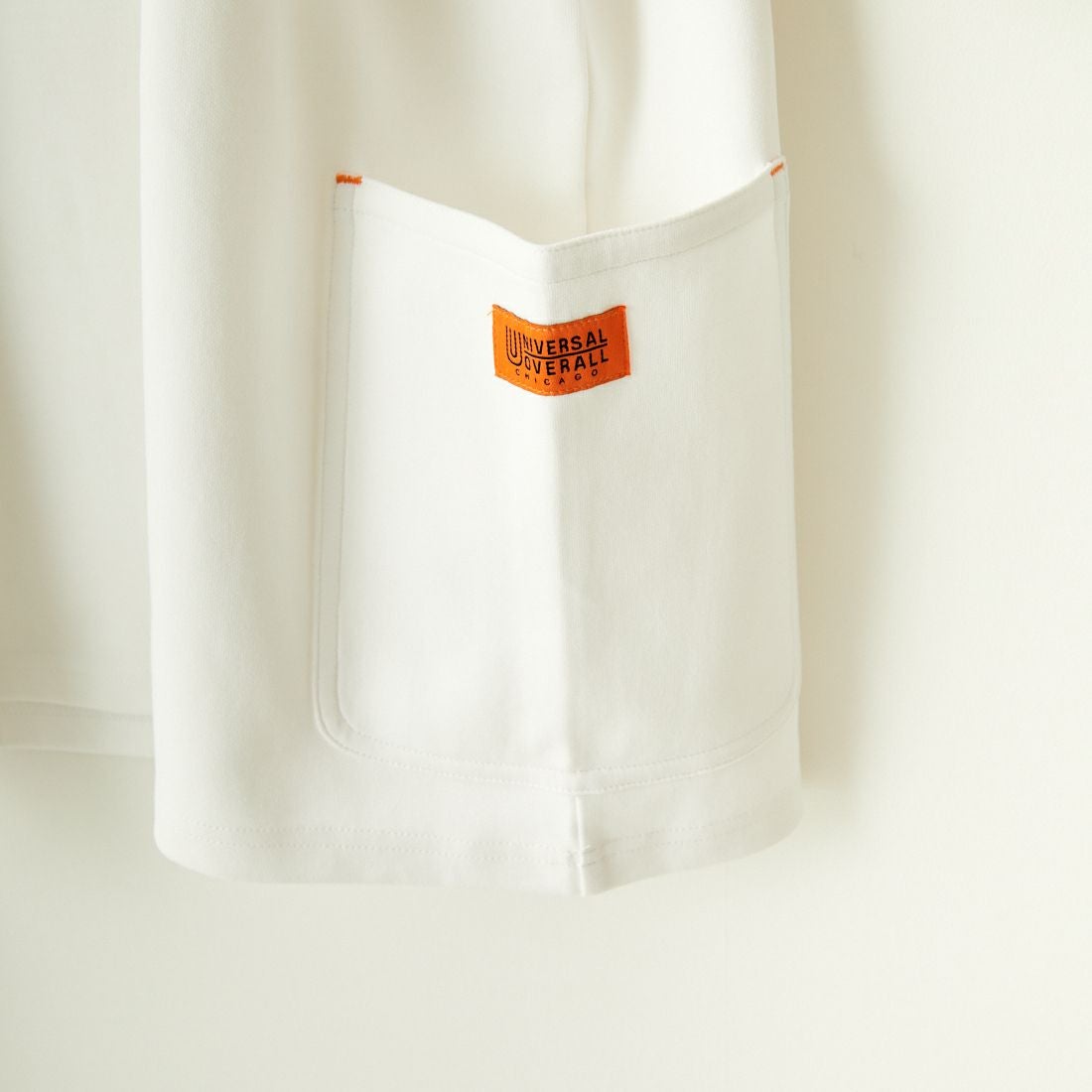 UNIVERSAL OVERALL [ユニバーサルオーバーオール] 別注 ポンチカバーオールTシャツ [U2411279IN-JF] WHITE