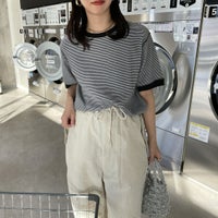 BLK/OFF&&モデル身長：163cm　着用サイズ：F&&