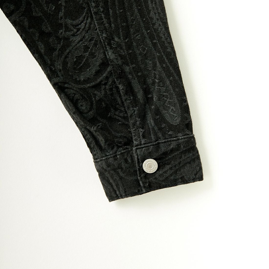 Noir Fabrik [ヌワールファブリック] デニムトラッカージャケット [NF-241-003] BLKﾍﾟｲｽﾞﾘｰ