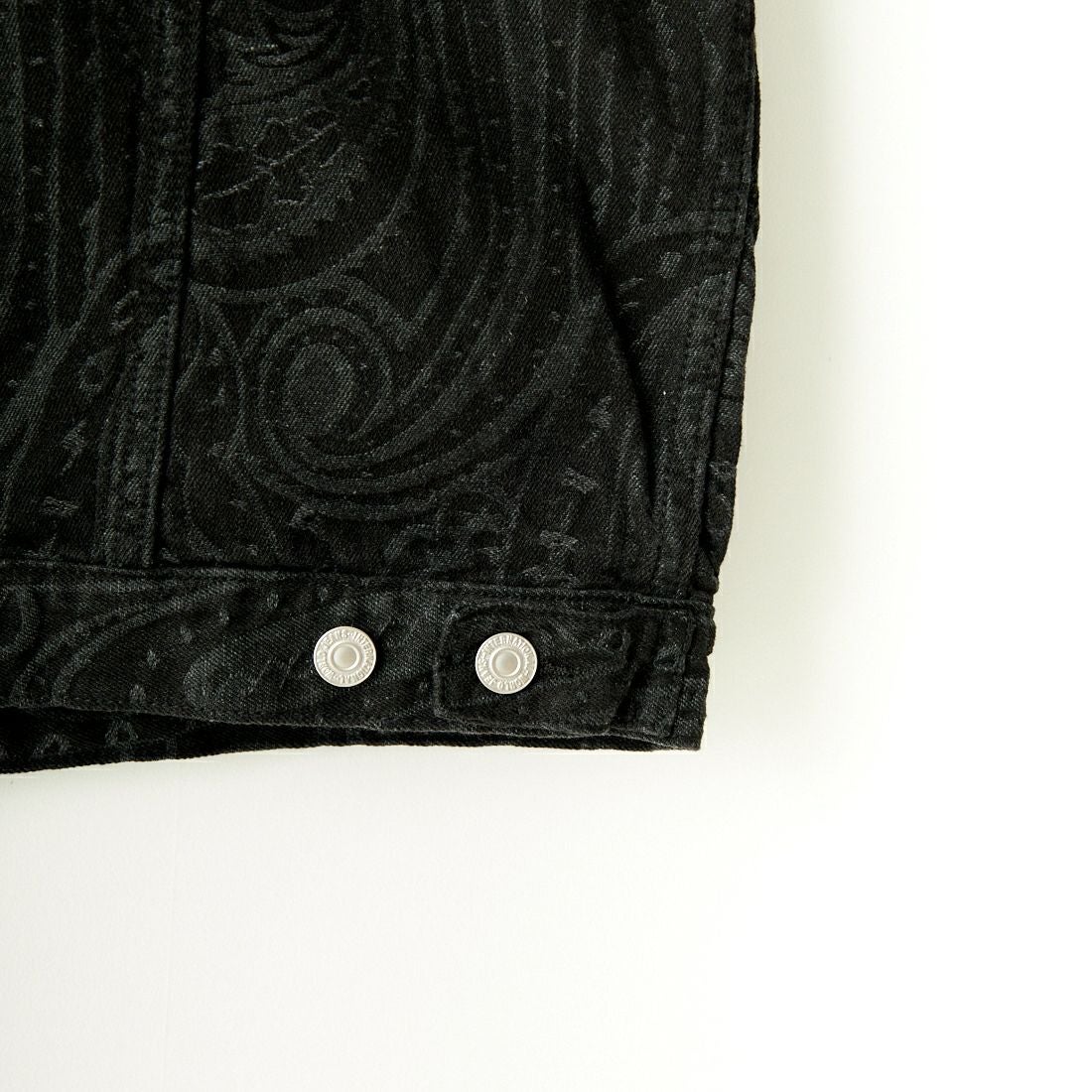 Noir Fabrik [ヌワールファブリック] デニムトラッカージャケット [NF-241-003] BLKﾍﾟｲｽﾞﾘｰ