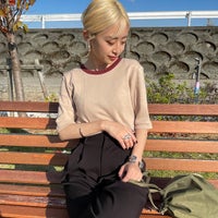 BEIGE&&モデル身長：150cm 着用サイズ：F&&