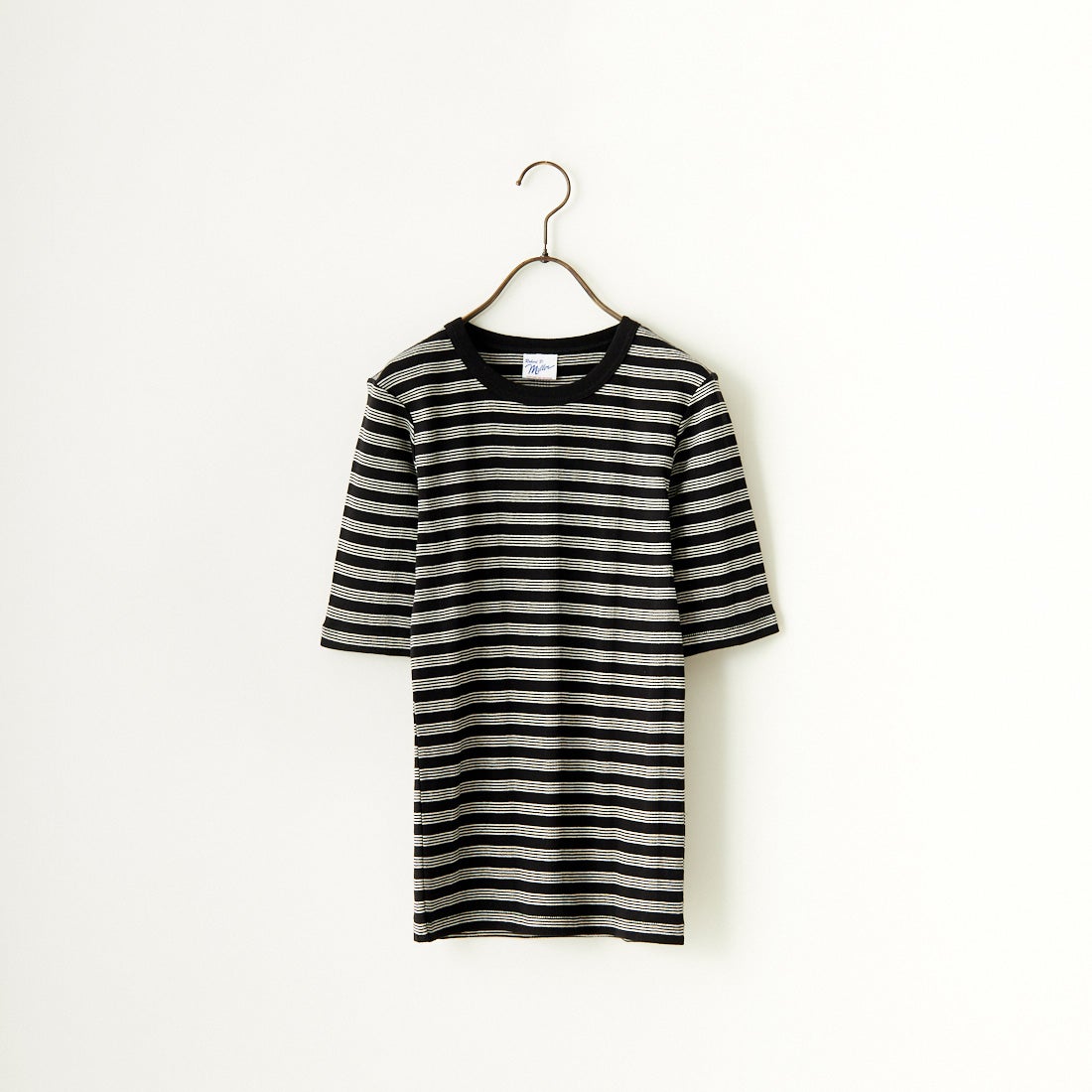 Robert P.Miller [ロバートピーミラー] 別注 5分袖クルーネックTシャツ [RM241-248IN-JF] CARBON