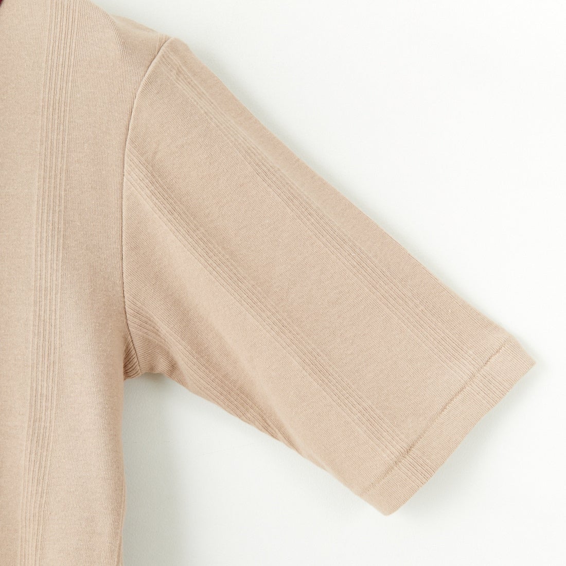 Robert P.Miller [ロバートピーミラー] 別注 5分袖クルーネックTシャツ [RM241-248IN-JF] BEIGE