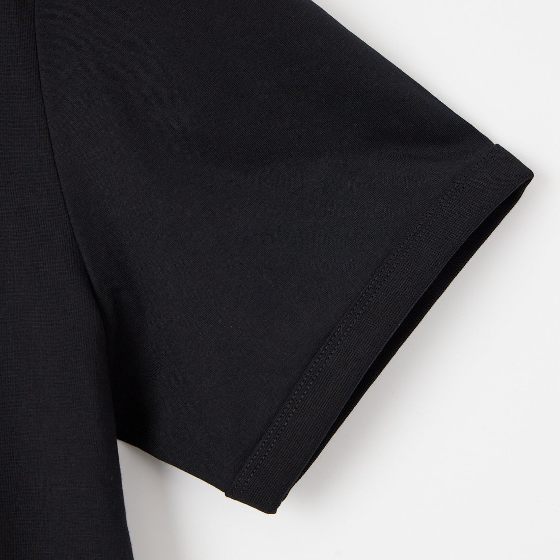 FRED PERRY [フレッドペリー] ワンポイントロゴ刺繍 ショートスリーブ リンガーTシャツ [M3519] 102 BLACK