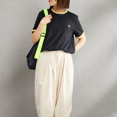 BLACK/CHAM&&モデル身長：159cm 着用サイズ：S&&