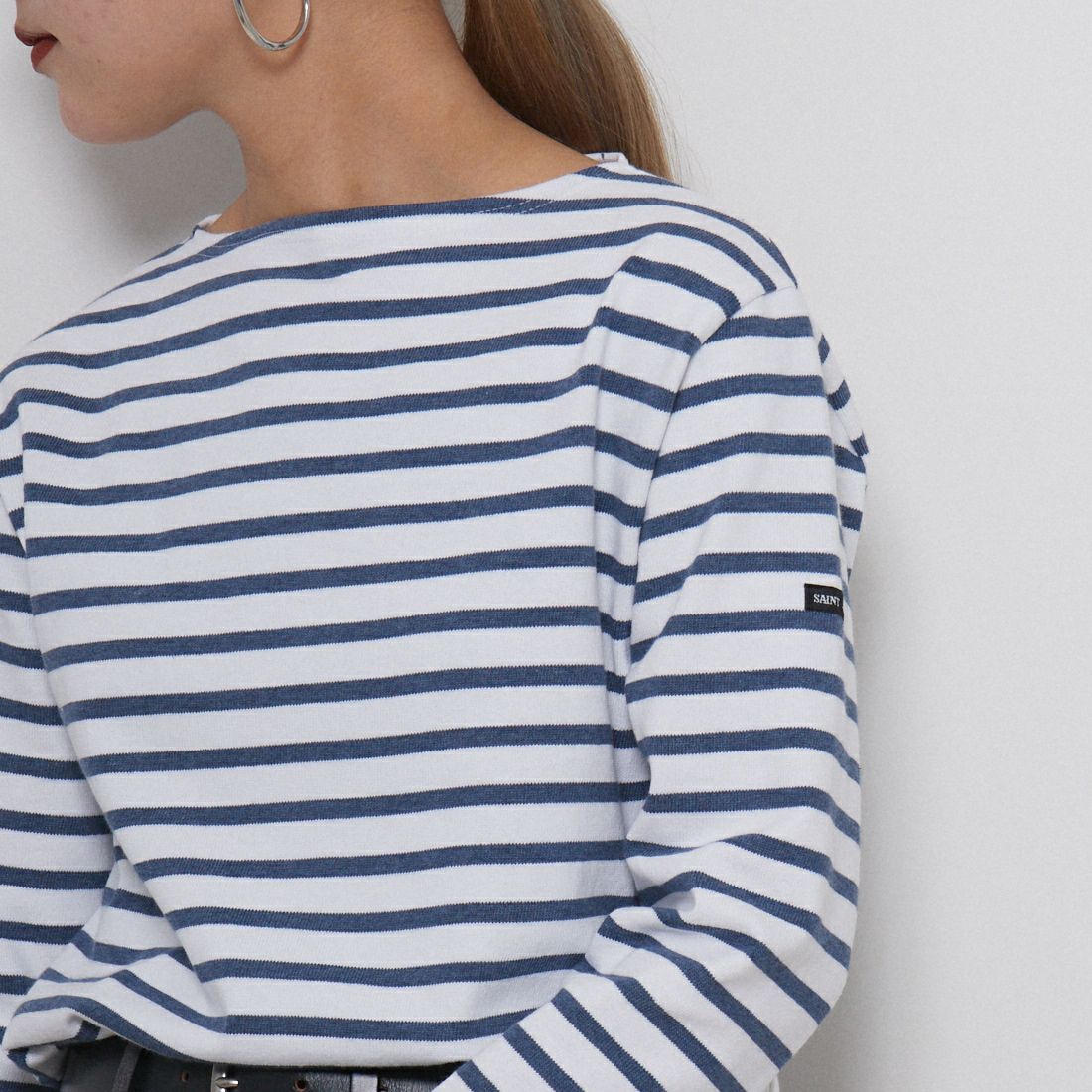 セントジェームスロンT ST.JAMES [セントジェームス] バスクロングスリーブTシャツ [OUESSANT