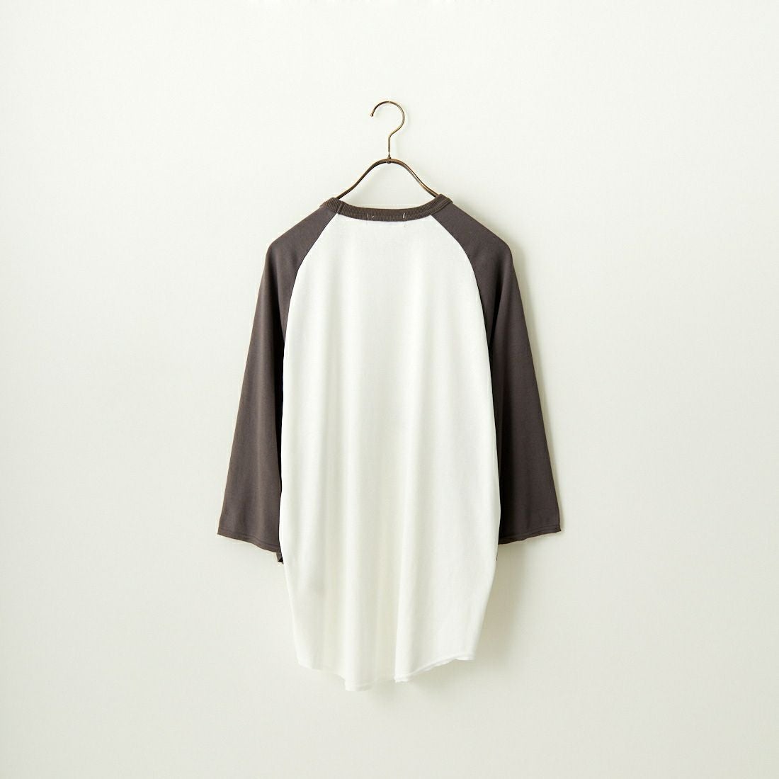 HELLO CALIF [ハローカリフ] スラブベースボールTシャツ [641521] OFF WHT