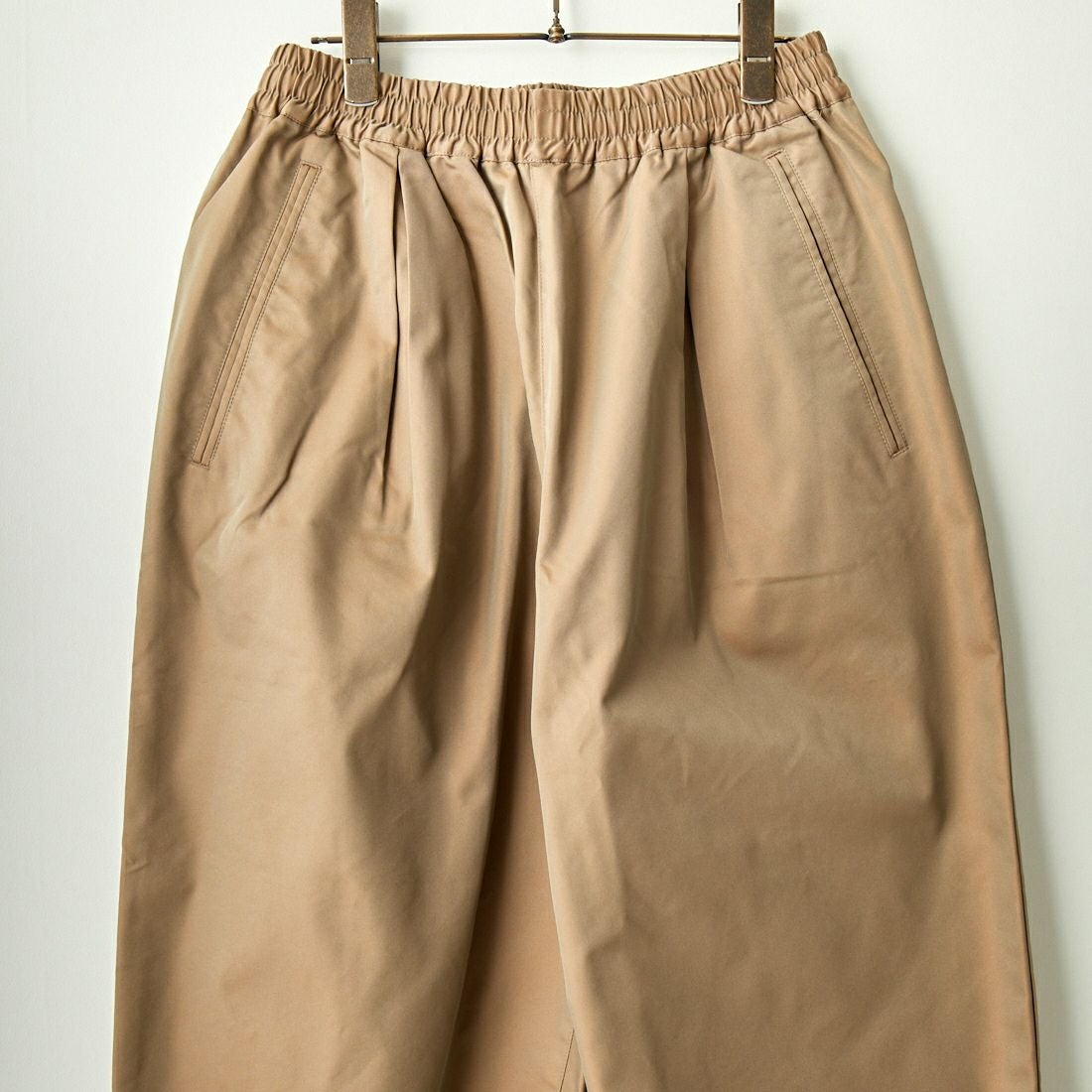 Commencement [コメンスメント] T/Cワイドパンツ [C-053] MOCHA