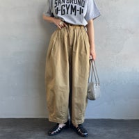 34 KHAKI&&モデル身長：156cm 着用サイズ：1&&