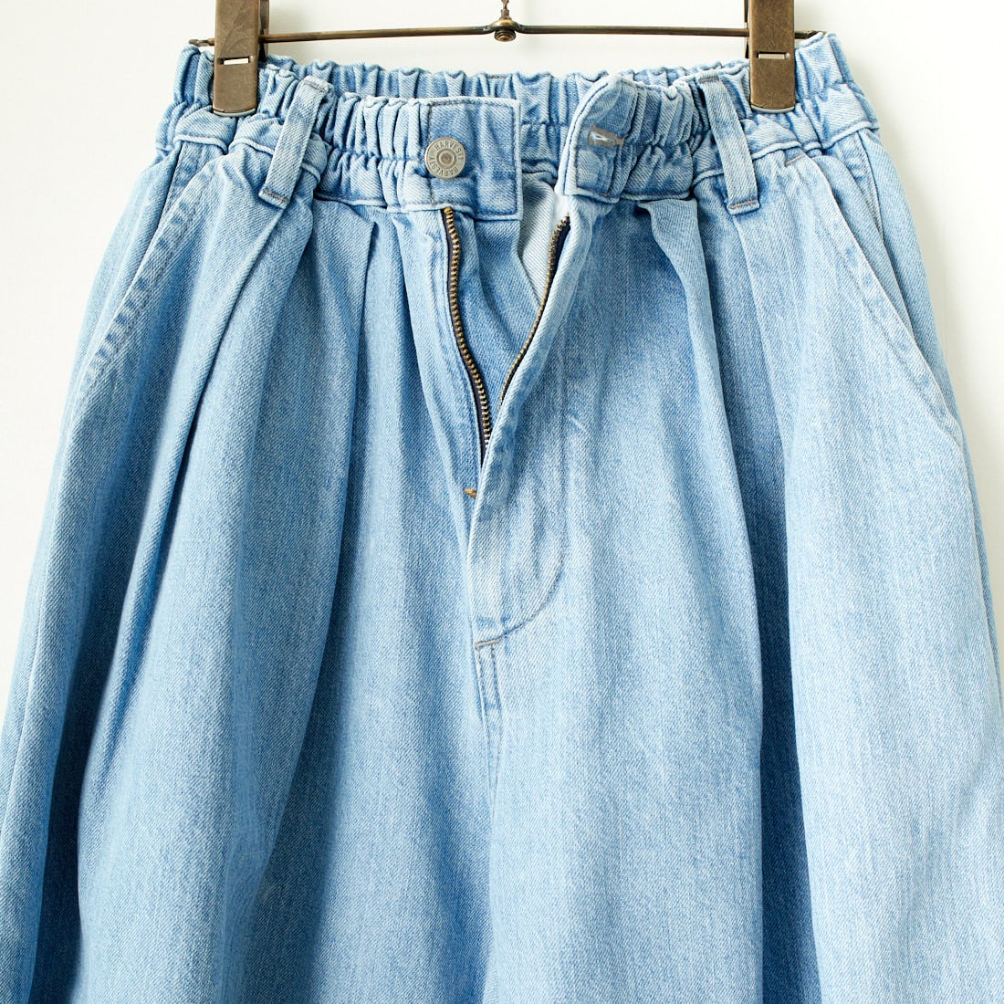 HARVESTY [ハーベスティ] デニムサーカスパンツ [A11801] 93 L.BLUE