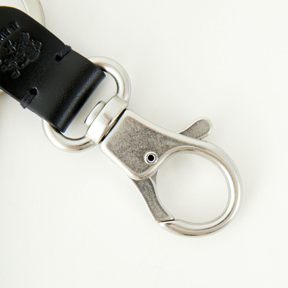 IL BISONTE [イルビゾンテ] レザーキーリング [5452300150] 35 ﾌﾞﾗｯｸ