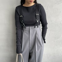 BLACK&&モデル身長：156cm 着用サイズ：1&&