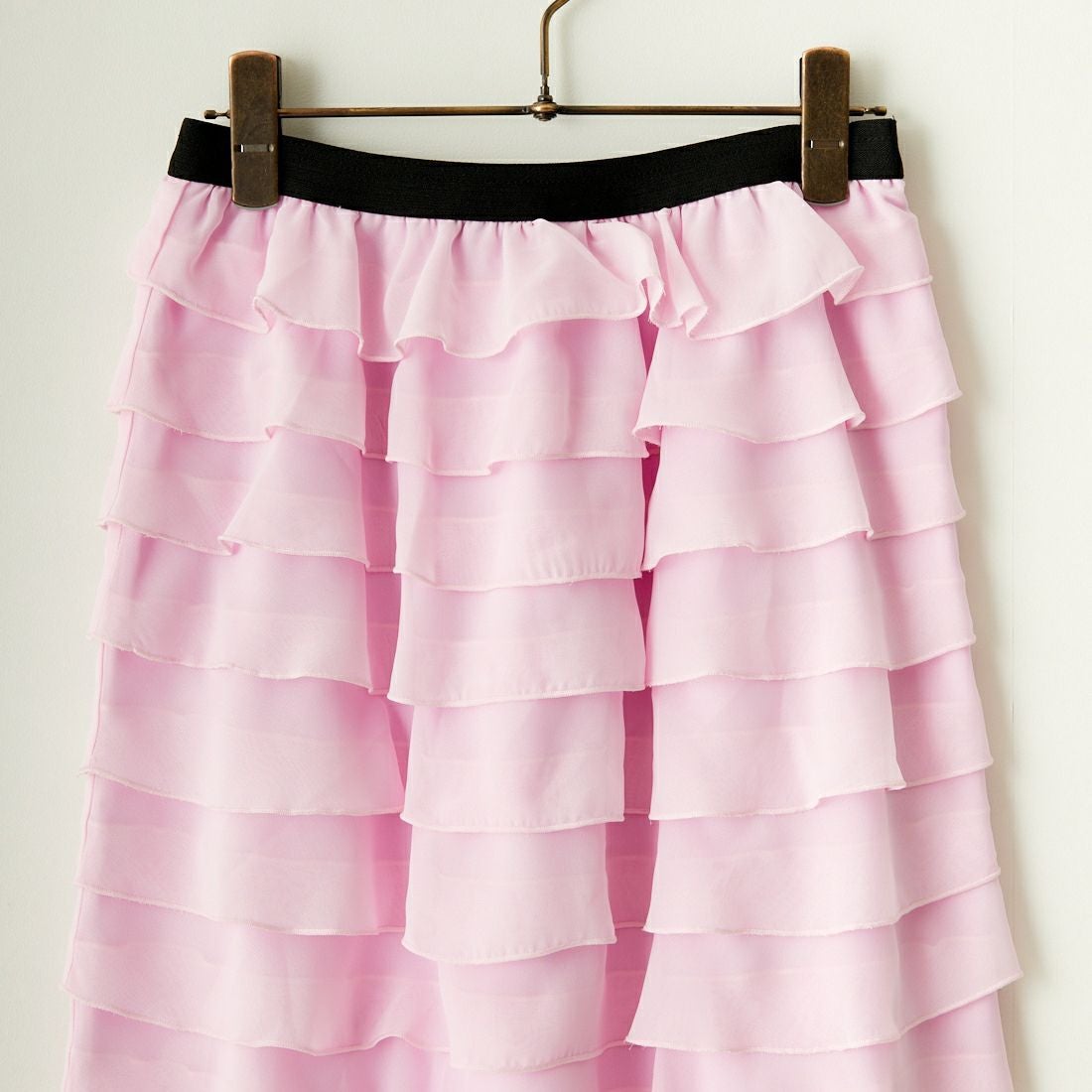 TORRAZZO DONNA [トラッゾドンナ] シフォンラッフルスカート [6241-415] 55 PINK