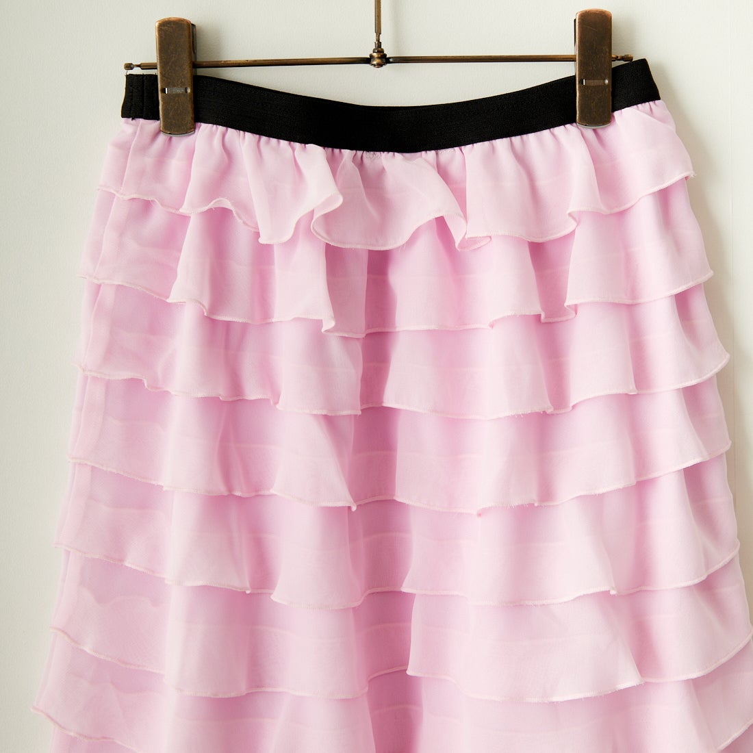 TORRAZZO DONNA [トラッゾドンナ] シフォンラッフルスカート [6241-415] 55 PINK
