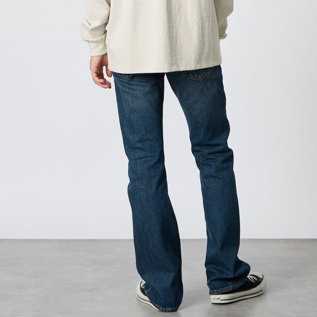 LEVI'S [リーバイス] 517 ブーツカット [00517-02] 98 DELUSIO &&モデル身長：175cm 着用サイズ：28&&