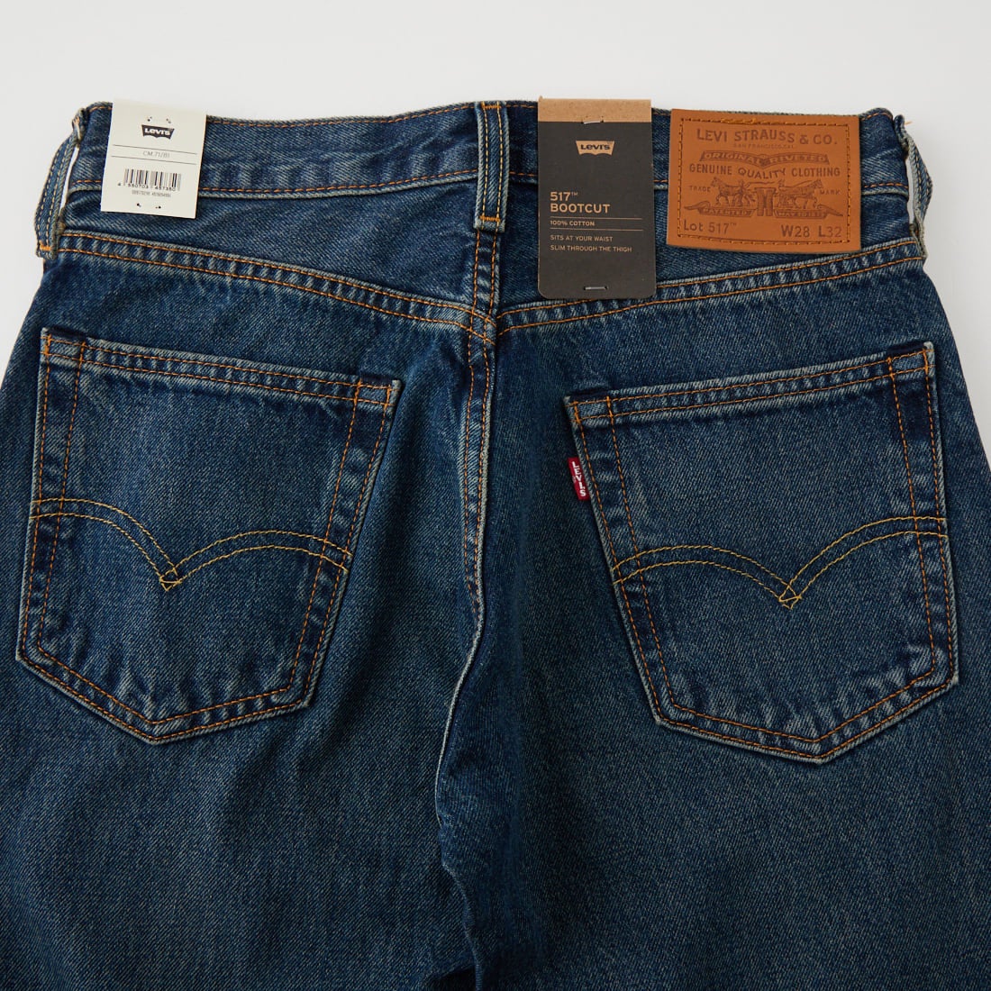 LEVI'S [リーバイス] 517 ブーツカット [00517-02] 46 BULL RU &&モデル身長：179cm 着用サイズ：30&&