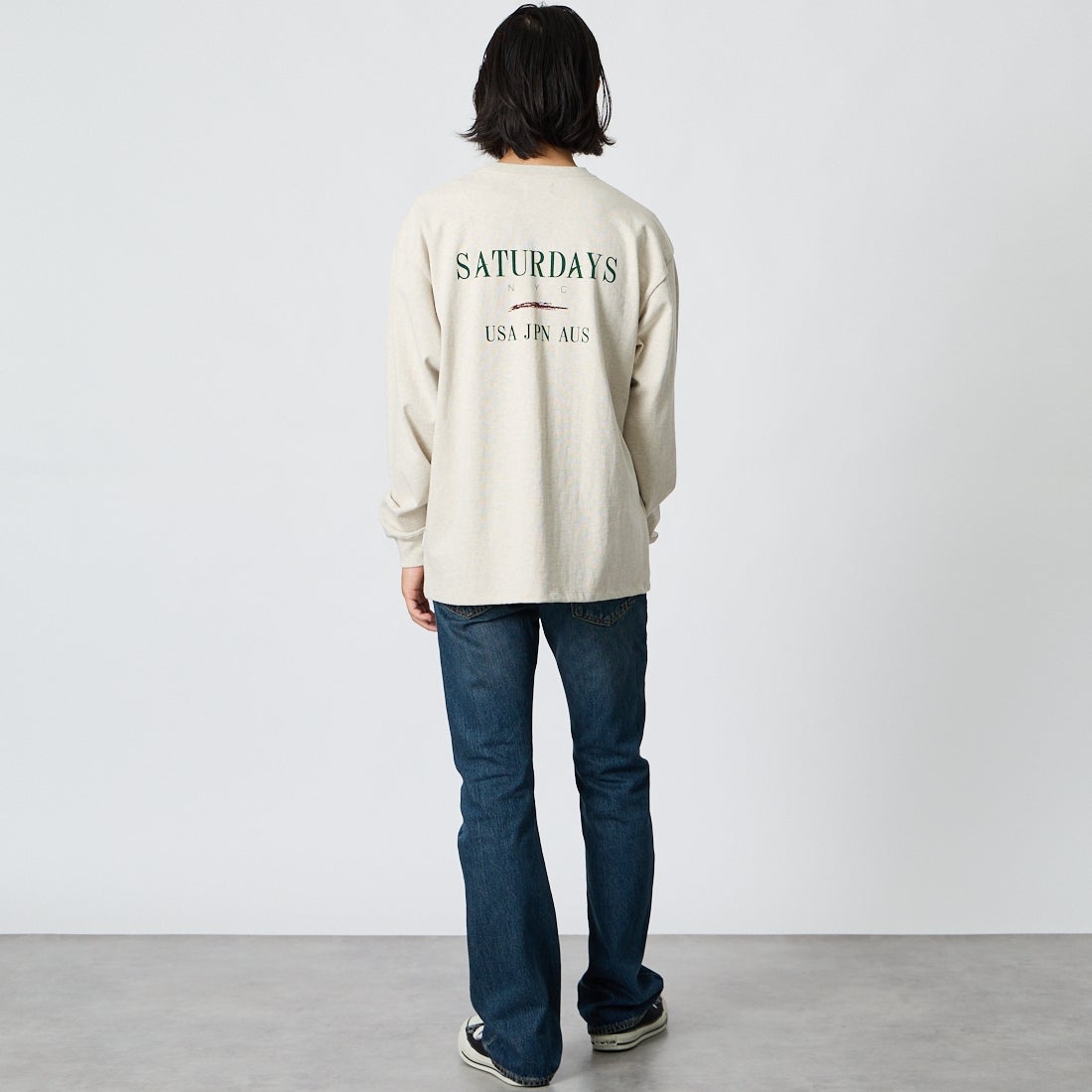 LEVI'S [リーバイス] 517 ブーツカット [00517-02] 98 DELUSIO &&モデル身長：175cm 着用サイズ：28&&