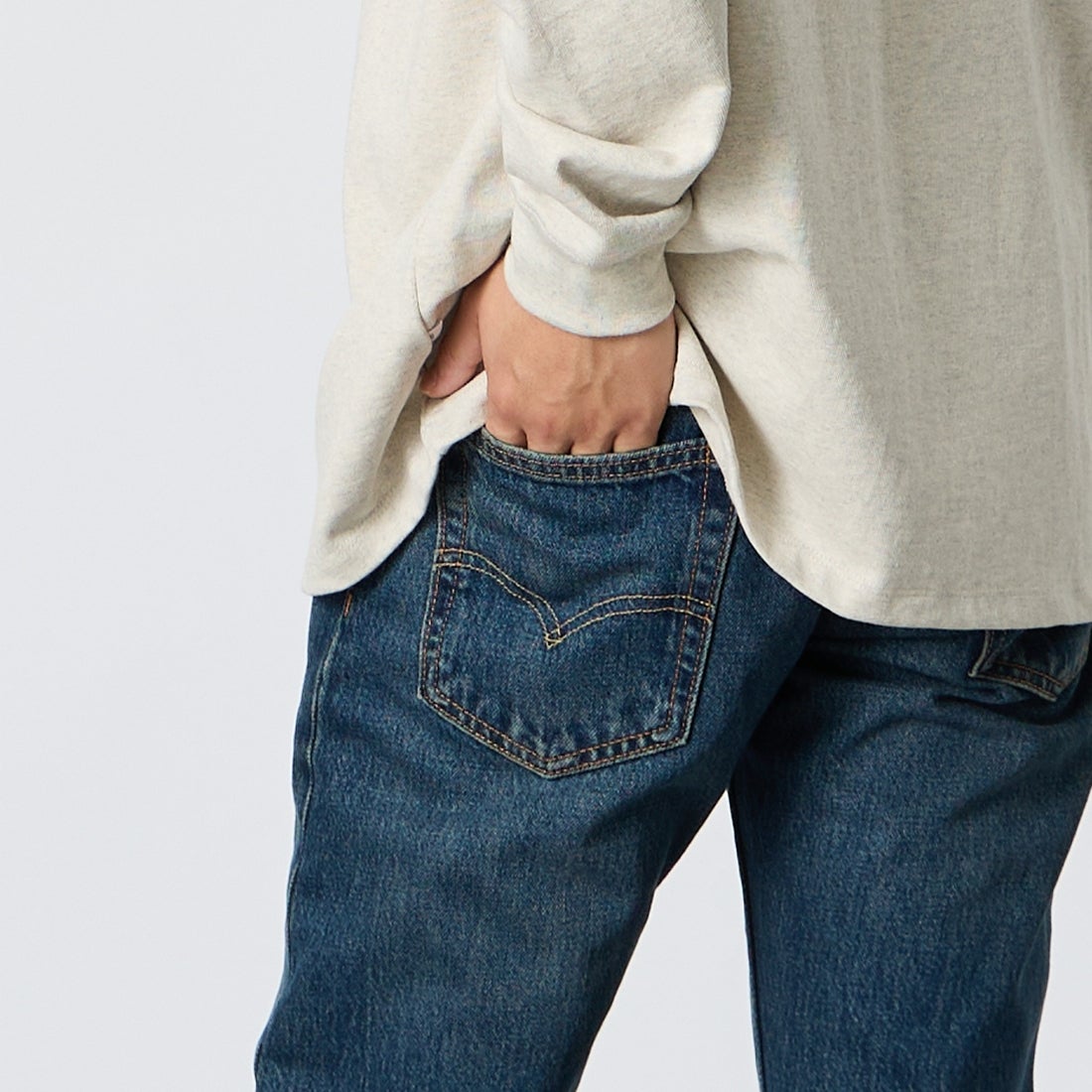LEVI'S [リーバイス] 517 ブーツカット [00517-02] 98 DELUSIO &&モデル身長：175cm 着用サイズ：28&&