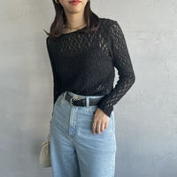 004 ﾌﾞﾗｯｸ&&モデル身長：163cm 着用サイズ：F&&