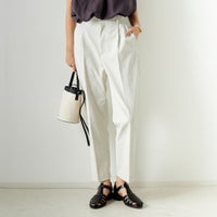 L/BEIGE&&モデル身長：167cm 着用サイズ：38&&