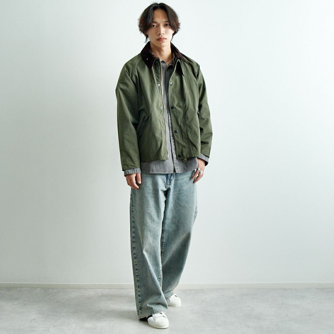 Barbour [バブアー] トランスポート ピーチスキンノンオイルド