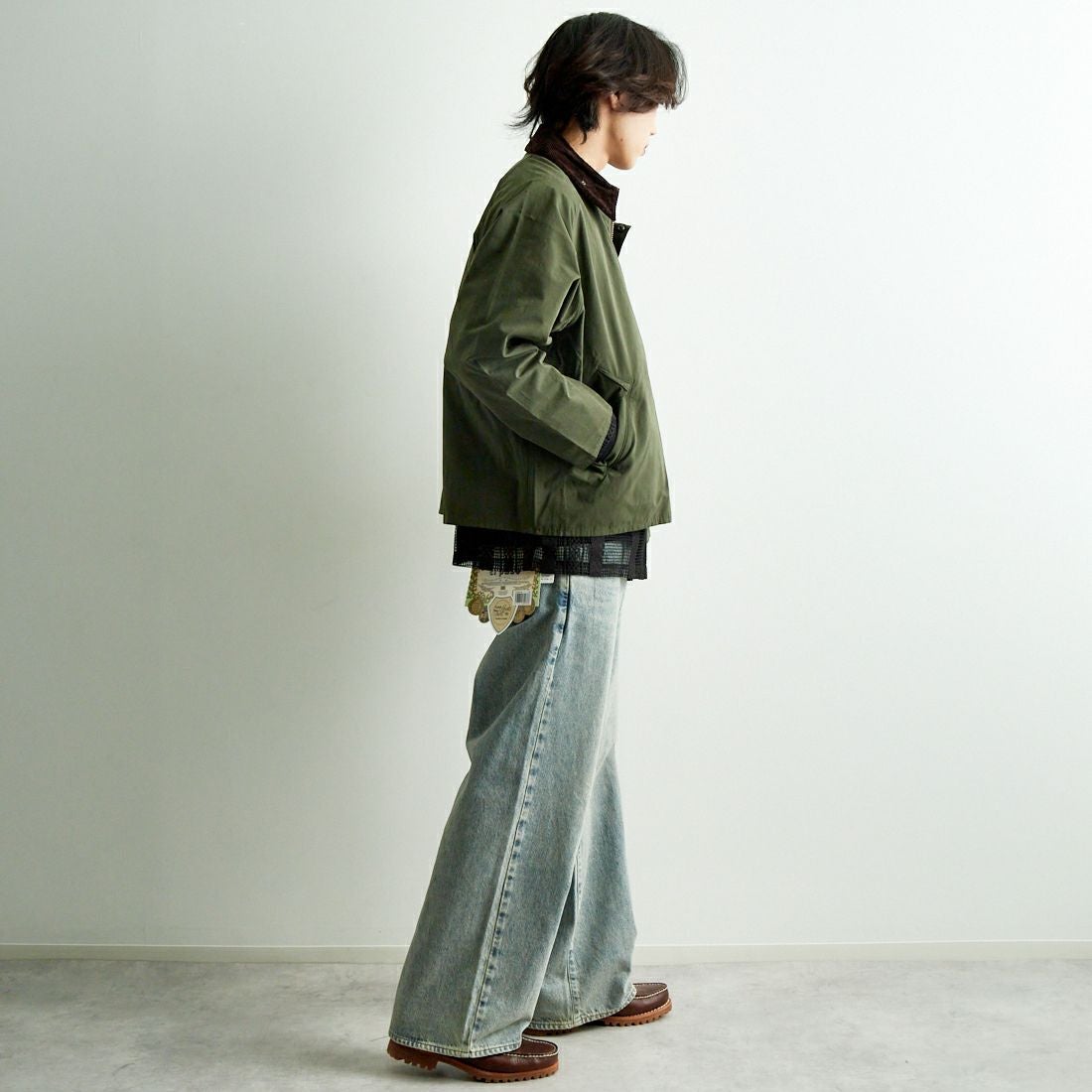 Barbour [バブアー] トランスポート ピーチスキンノンオイルド