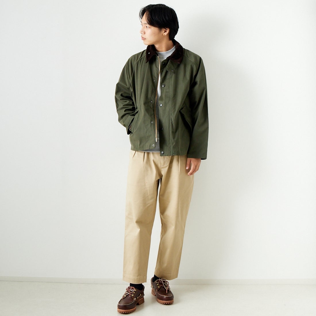 Barbour [バブアー] トランスポート ピーチスキンノンオイルド