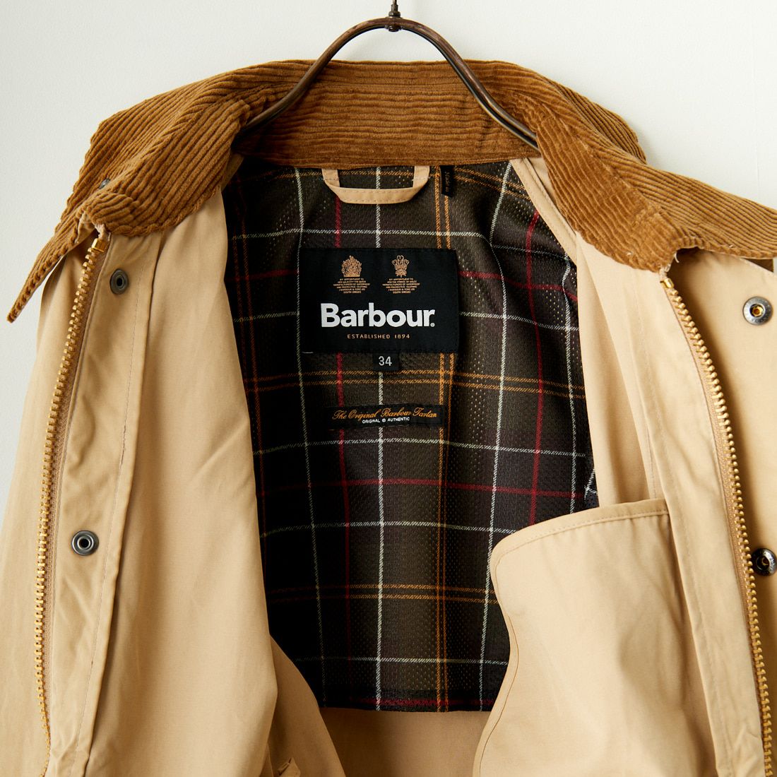 Barbour [バブアー] トランスポート ピーチスキンノンオイルドジャケット [MCA0931] STONE