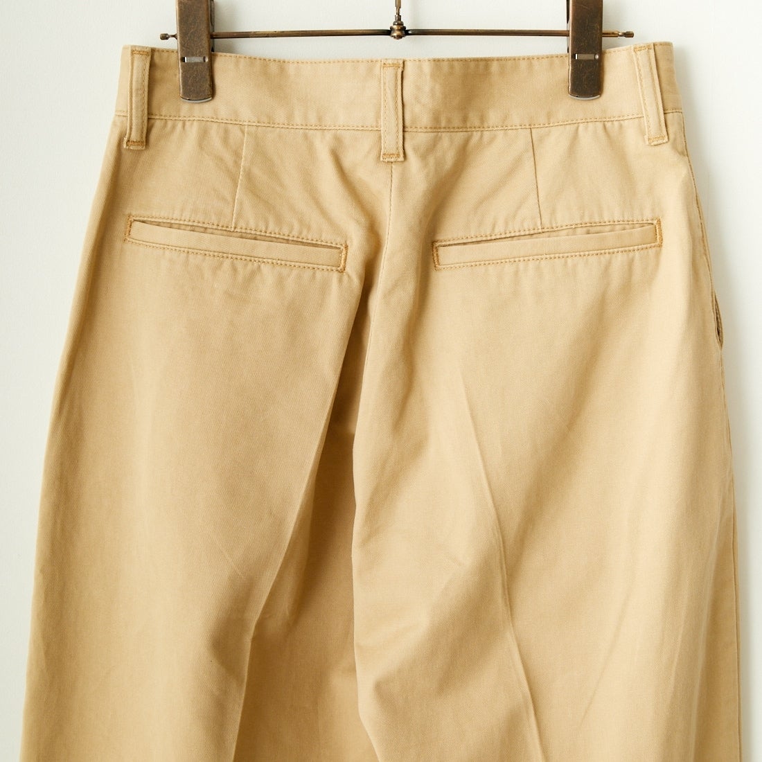 Jeans Factory Clothes [ジーンズファクトリークローズ] タックトラウザー [IN7-PT-4] BEIGE