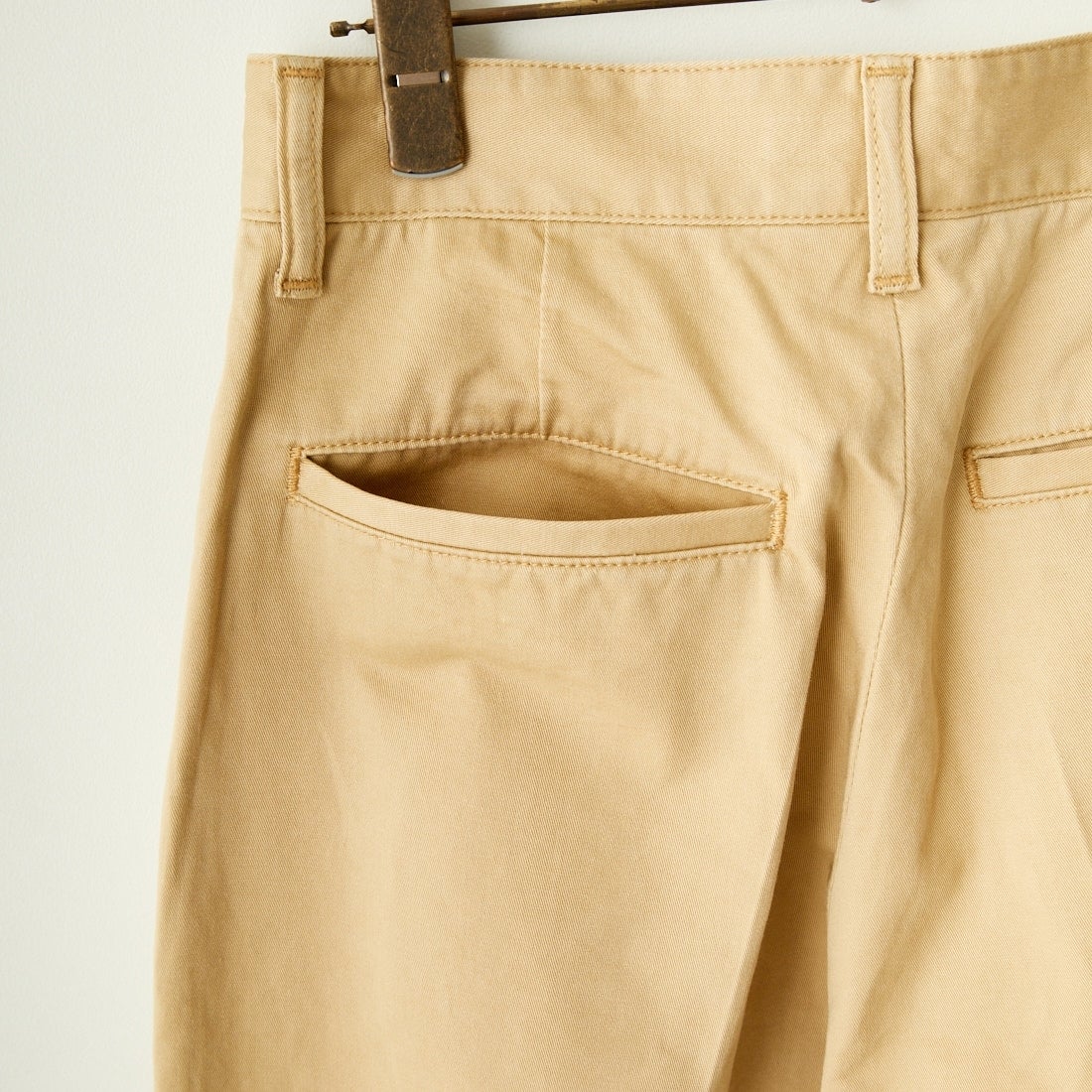 Jeans Factory Clothes [ジーンズファクトリークローズ] タックトラウザー [IN7-PT-4] BEIGE