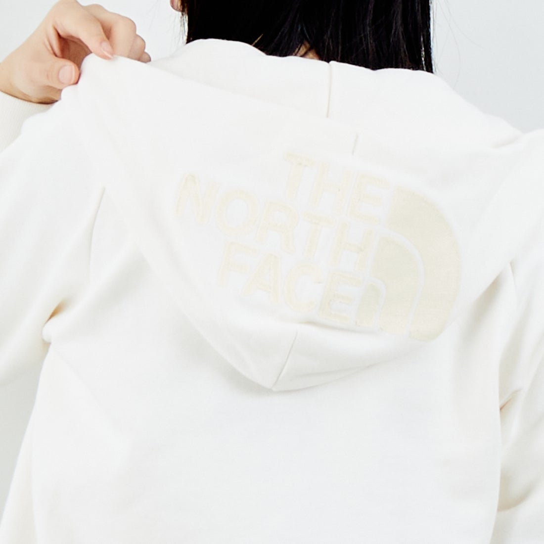 THE NORTH FACE [ザ ノースフェイス] リアビューフルジップフーディ [NTW12442] OO &&モデル身長：162cm 着用サイズ：M&&