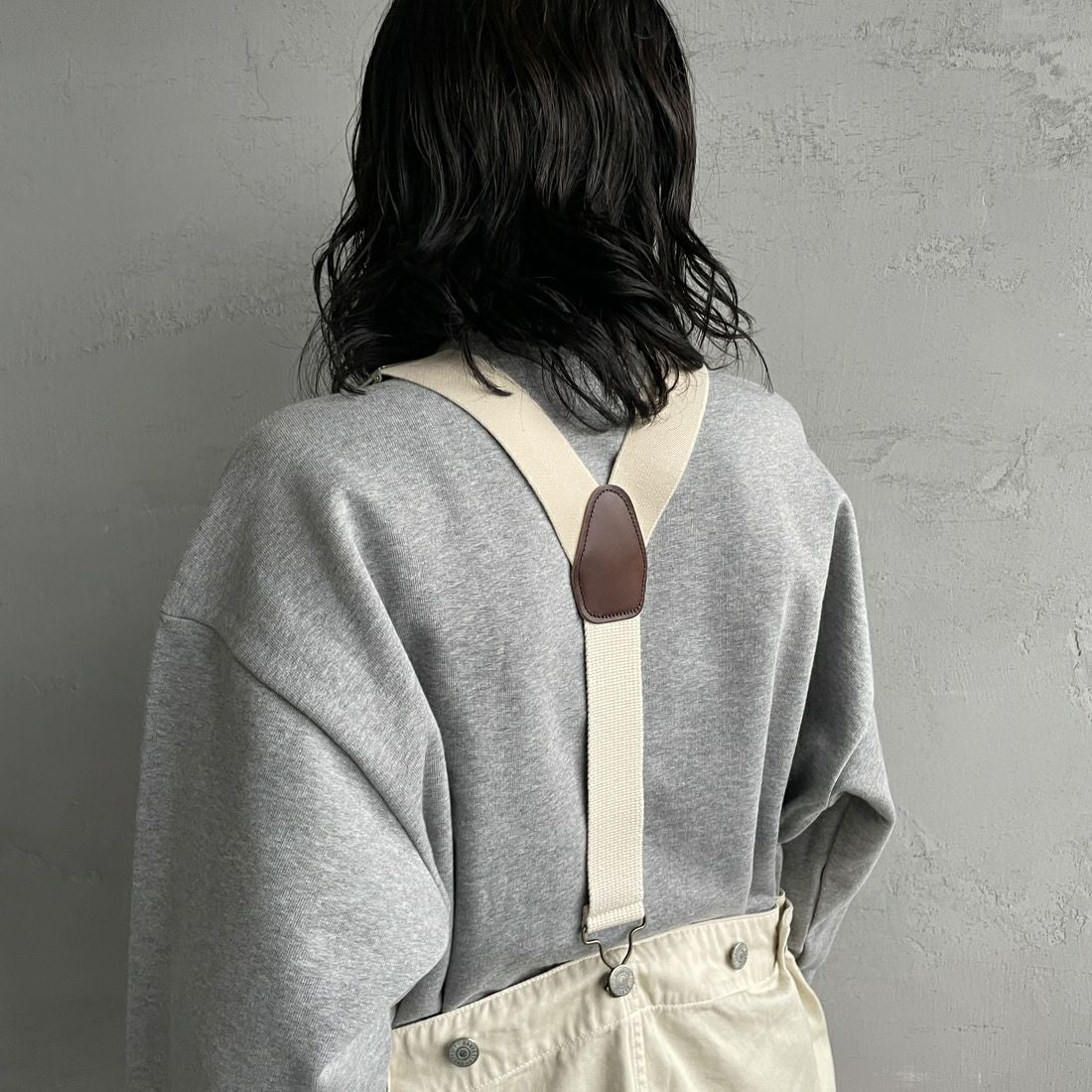 HARVESTY [ハーベスティ] サスペンダーガーデンパンツ [A12402] 31 IVORY