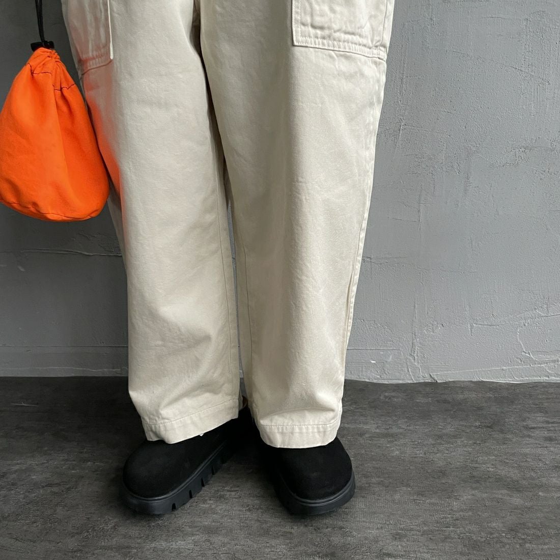 HARVESTY [ハーベスティ] サスペンダーガーデンパンツ [A12402] 31 IVORY