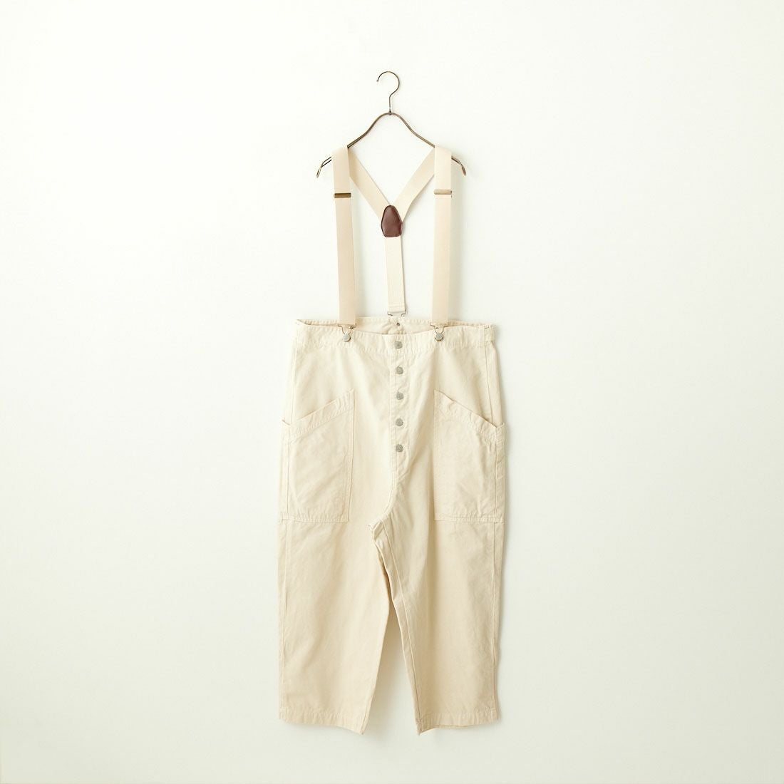 HARVESTY [ハーベスティ] サスペンダーガーデンパンツ [A12402] 31 IVORY