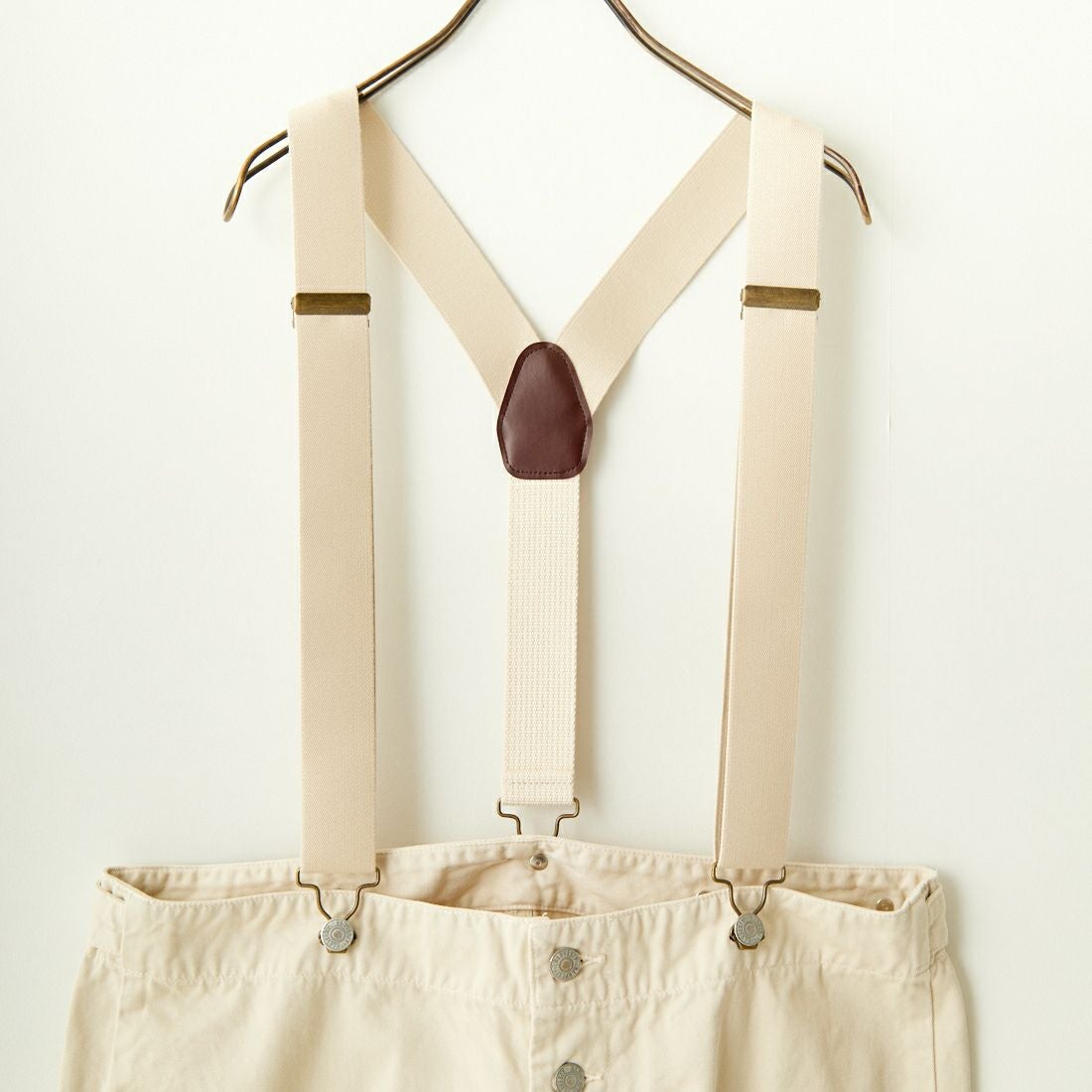 HARVESTY [ハーベスティ] サスペンダーガーデンパンツ [A12402] 31 IVORY