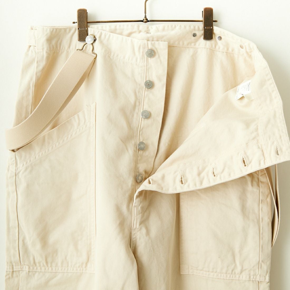 HARVESTY [ハーベスティ] サスペンダーガーデンパンツ [A12402] 31 IVORY