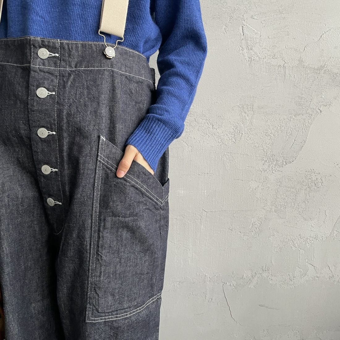 HARVESTY [ハーベスティ] サスペンダーガーデンパンツ [A12401] 98 ONEWASH