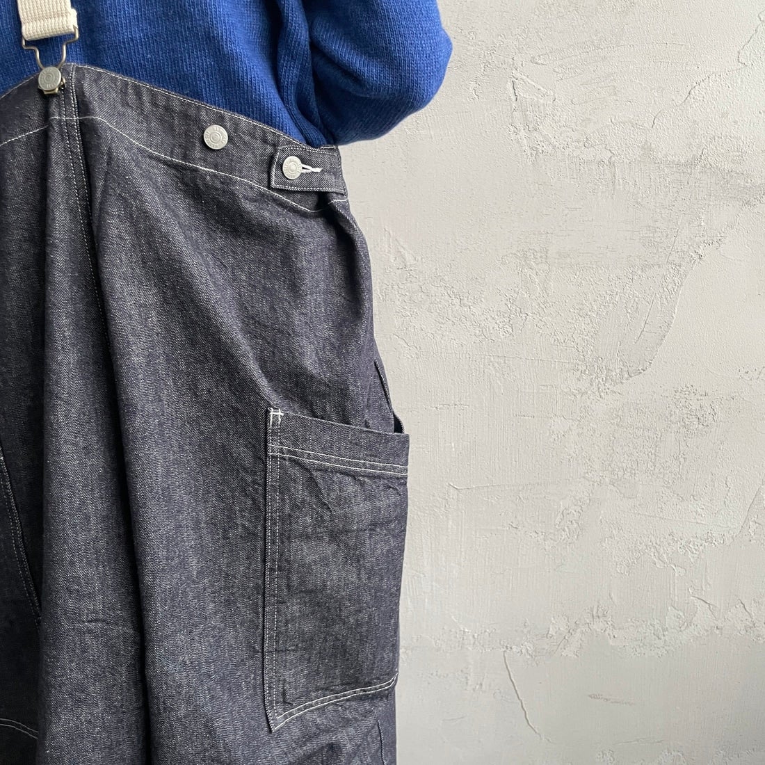 HARVESTY [ハーベスティ] サスペンダーガーデンパンツ [A12401] 98 ONEWASH